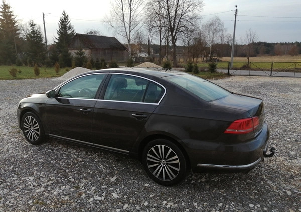 Volkswagen Passat cena 38900 przebieg: 128000, rok produkcji 2014 z Stepnica małe 79